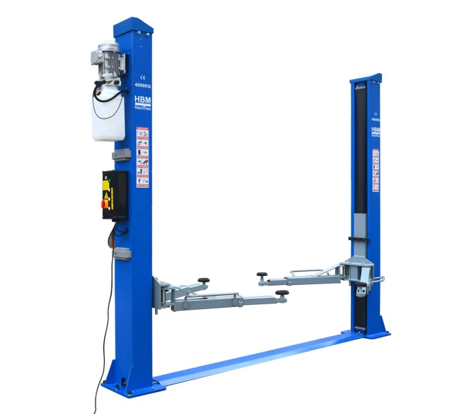 HBM Professionele 2 Koloms Hydraulische Hefbrug 4 Ton 1 HBM Professionele 2 Koloms Hydraulische Hefbrug 4 Ton