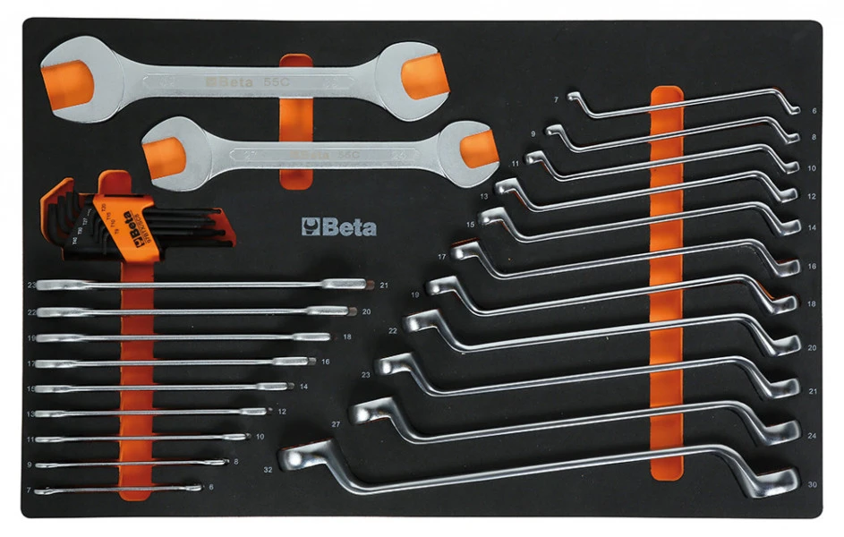 Beta Gereedschapswagen 8 Laden, 398-delig, BW 2400S G8/E-L, Grijs 5 Beta Gereedschapswagen 8 Laden, 398-delig, BW 2400S G8/E-L, Grijs - Afbeelding 5