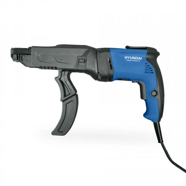Hyundai Professionele 9-55 Mm Gipsplaat Schroefmachine / Schroefautomaat 710 W 1 Hyundai Professionele 9-55 Mm Gipsplaat Schroefmachine / Schroefautomaat 710 W
