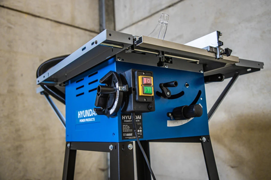 Hyundai Zaagtafel 250 Mm 1500 W 2 Hyundai Zaagtafel 250 Mm 1500 W - Afbeelding 2
