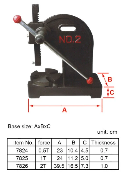 HBM 1 Ton Professionele Tandheugelpers 2 HBM 1 Ton Professionele Tandheugelpers - Afbeelding 2