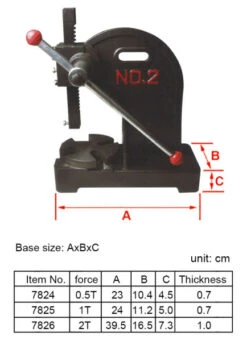 HBM 0,5 Ton Professionele Tandheugelpers 5 HBM 0,5 Ton Professionele Tandheugelpers -Goedkope Toolchemy Winkel arbor20press.jpg 1200x600 b8c2bebc88