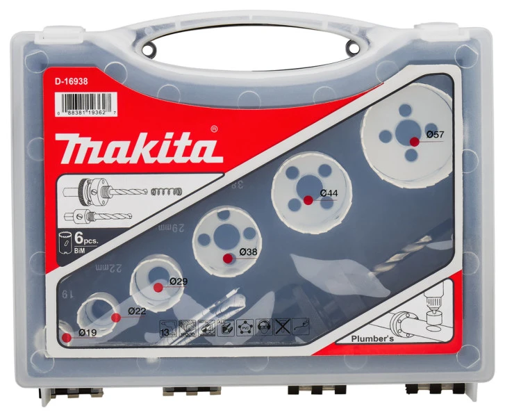 Makita Gatzaagset 6-delig D-16938 16 Makita Gatzaagset 6-delig D-16938 - Afbeelding 16