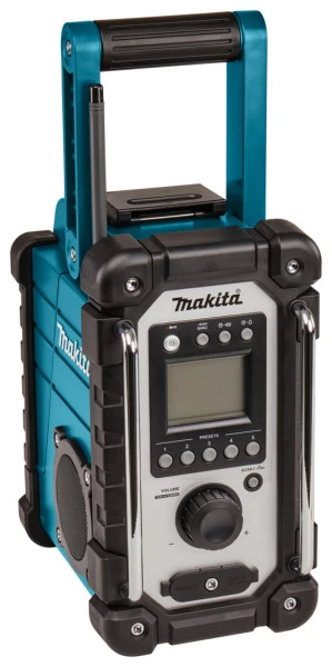 Makita DMR116 14,4 - 18V Li-ion Accu Bouwradio - FM/AM - Werkt Op Netstroom & Accu 1 Makita DMR116 14,4 - 18V Li-ion Accu Bouwradio - FM/AM - Werkt Op Netstroom & Accu