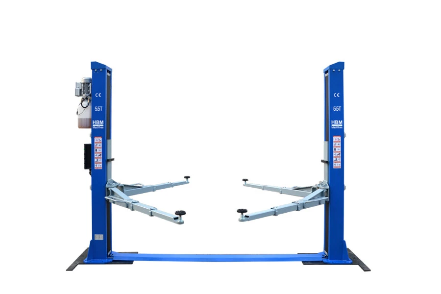HBM 2 Hydraulische 2 Koloms Hefbrug Met Elektronische Ontgrendeling 5500 Kg 5 HBM 2 Hydraulische 2 Koloms Hefbrug Met Elektronische Ontgrendeling 5500 Kg - Afbeelding 5