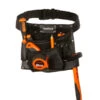 ToolPack Industriële Gereedschapsgordel, 1 Vast Holster, Hamerhouder, Zwarte Afwerking