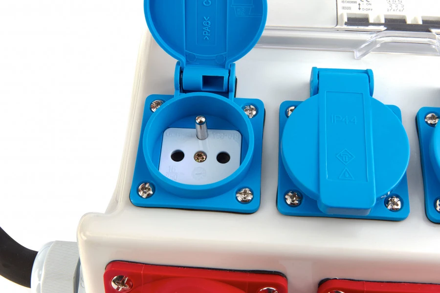 HBM 3 X 400 Volt En 4 X 230 Volt Verdeelblok - Penaarde 5 HBM 3 X 400 Volt En 4 X 230 Volt Verdeelblok - Penaarde - Afbeelding 5