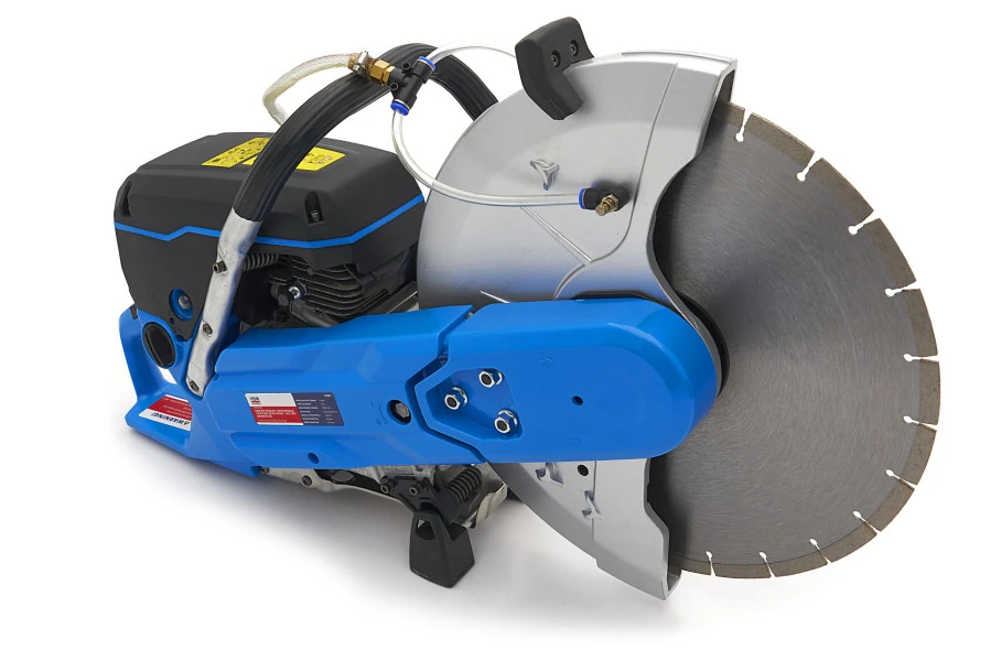 HBM Professionele Betonzaag / Bandenzaag / Motorslijper 3750W - 74cc Met 400mm Blad 5 HBM Professionele Betonzaag / Bandenzaag / Motorslijper 3750W - 74cc Met 400mm Blad - Afbeelding 5