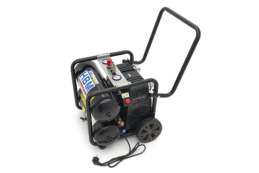 HBM Verrijdbare Low Noise Compressor - 1.5 PK 20 Liter Model 2 1 HBM Verrijdbare Low Noise Compressor - 1.5 PK 20 Liter Model 2