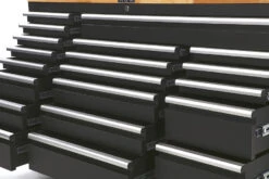 HBM Verrijdbare Gereedschapswagen Met Houten Werkblad - 146 Cm - Zwart -Goedkope Toolchemy Winkel hbm 015 38.jpg 1200x600 b588bebc88