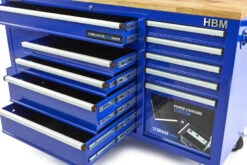 HBM Gereedschapswagen Met Achterwand, Houten Werkblad, 158 Cm, Blauw 16 HBM Gereedschapswagen Met Achterwand, Houten Werkblad, 158 Cm, Blauw -Goedkope Toolchemy Winkel hbm 015 91.jpg 1200x600 f8c3aebc88