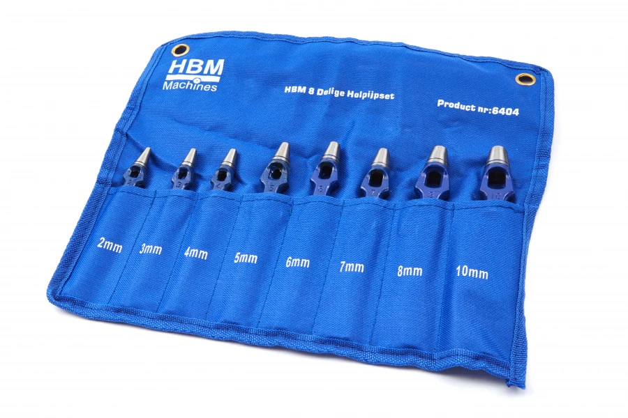 HBM 8 Delige Professionele Holpijpset 1 HBM 8 Delige Professionele Holpijpset