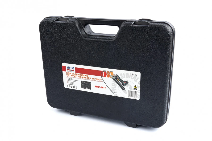 HBM Elektrische Accu Vetspuit Compleet 18 Volt 11 HBM Elektrische Accu Vetspuit Compleet 18 Volt - Afbeelding 11