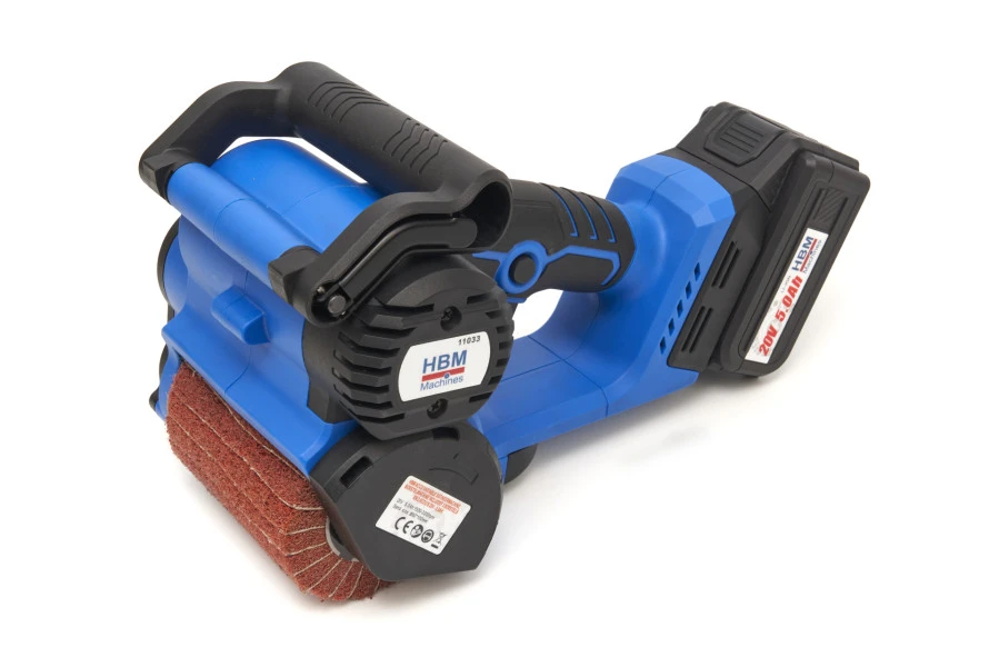 HBM Accu Variable Satineermachine, Borstelmachine 20 Volt 5,0Ah Power20.5 1 HBM Accu Variable Satineermachine, Borstelmachine 20 Volt 5,0Ah Power20.5