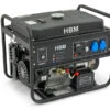 HBM 5.500W Generator Met 390cc OHV-benzinemotor, 230V/12V