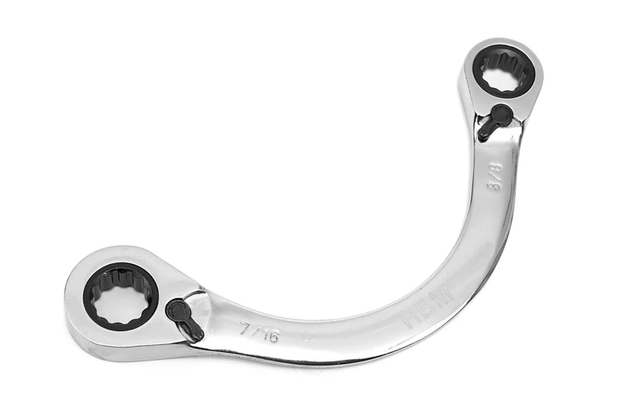 HBM Startersleutelset, Halve Maan Steeksleutelset 4-delig 4 HBM Startersleutelset, Halve Maan Steeksleutelset 4-delig - Afbeelding 4