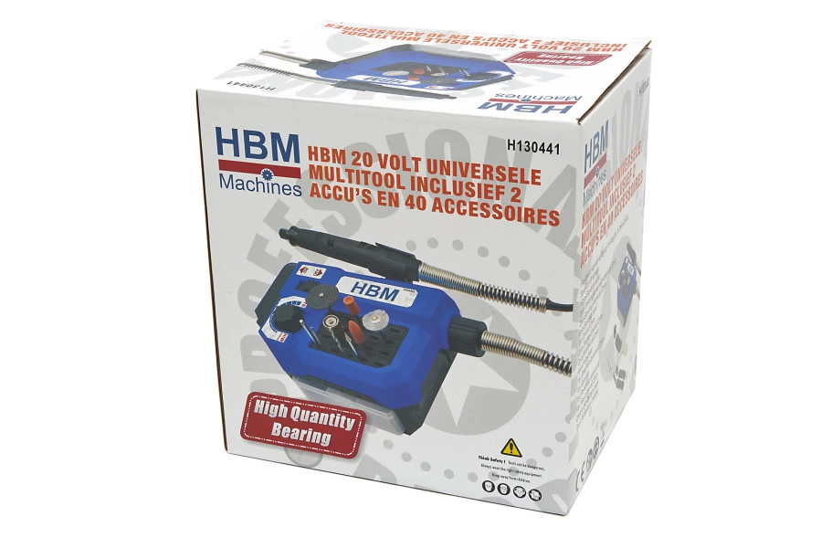HBM Universele Multitool 20 Volt 4.0 Ah Power20.5 17 HBM Universele Multitool 20 Volt 4.0 Ah Power20.5 - Afbeelding 17