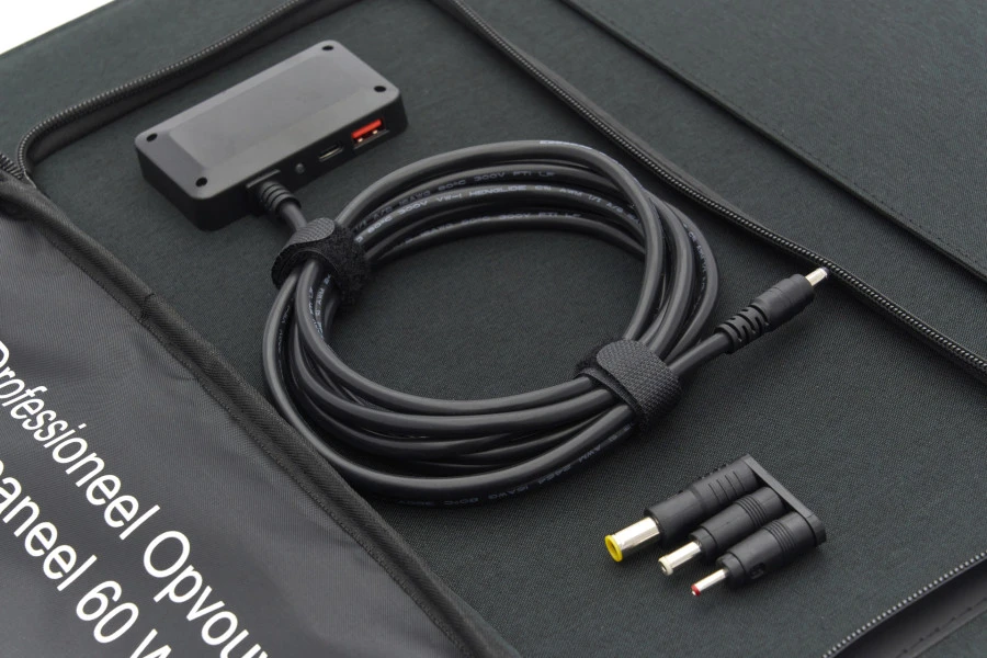 HBM Professioneel Opvouwbaar Zonnepaneel 60 Watt 8 HBM Professioneel Opvouwbaar Zonnepaneel 60 Watt - Afbeelding 8