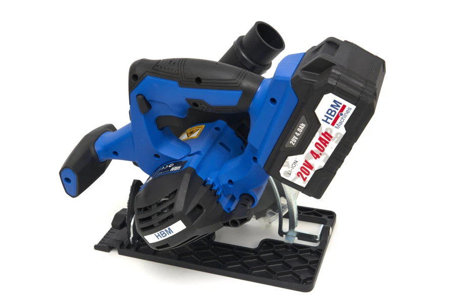 HBM Professionele Accu Cirkelzaag 150 Mm 20 Volt 4,0AH 2 HBM Professionele Accu Cirkelzaag 150 Mm 20 Volt 4,0AH - Afbeelding 2