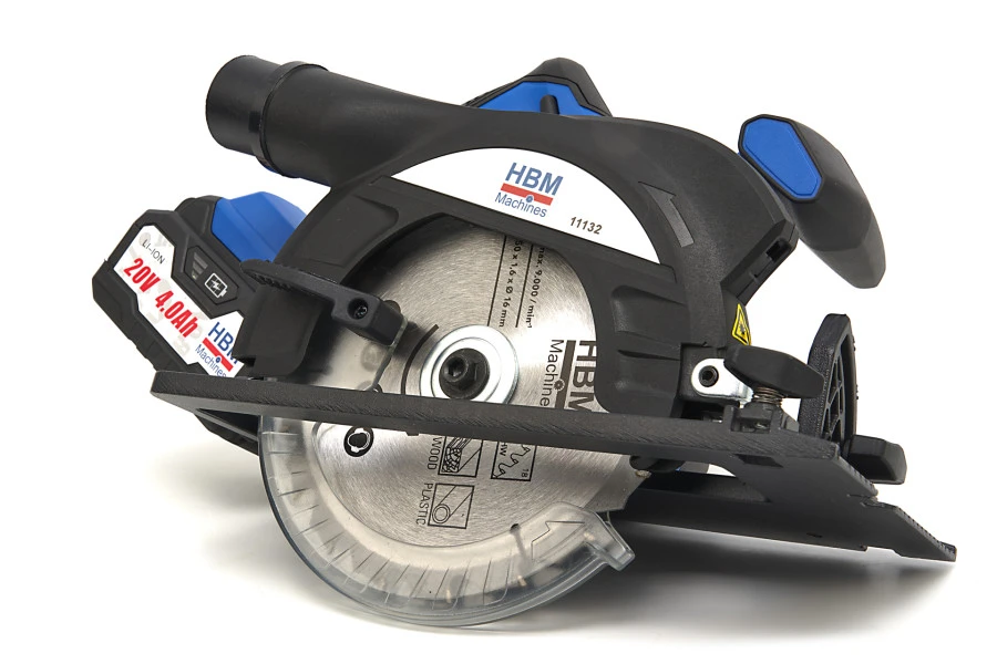 HBM Professionele Accu Cirkelzaag 150 Mm 20 Volt 4,0AH 5 HBM Professionele Accu Cirkelzaag 150 Mm 20 Volt 4,0AH - Afbeelding 5