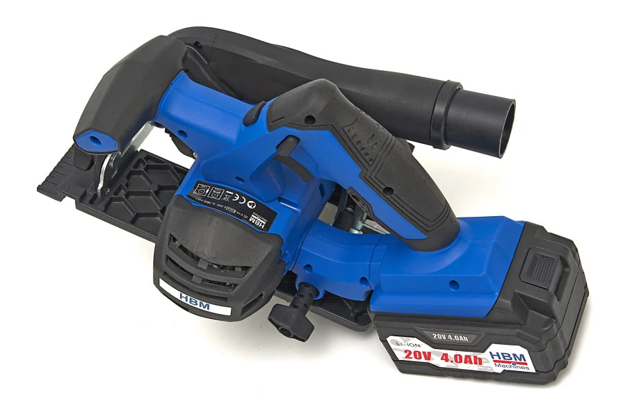HBM Professionele Accu Cirkelzaag 150 Mm 20 Volt 4,0AH 3 HBM Professionele Accu Cirkelzaag 150 Mm 20 Volt 4,0AH - Afbeelding 3