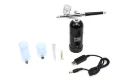 HBM Draagbaar En Oplaadbaar Airbrushpistool Op Accu Model 2