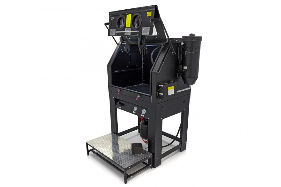 HBM SBC 990 Hoge Druk Straalcabine Met 2 Afzuigers 2 HBM SBC 990 Hoge Druk Straalcabine Met 2 Afzuigers - Afbeelding 2