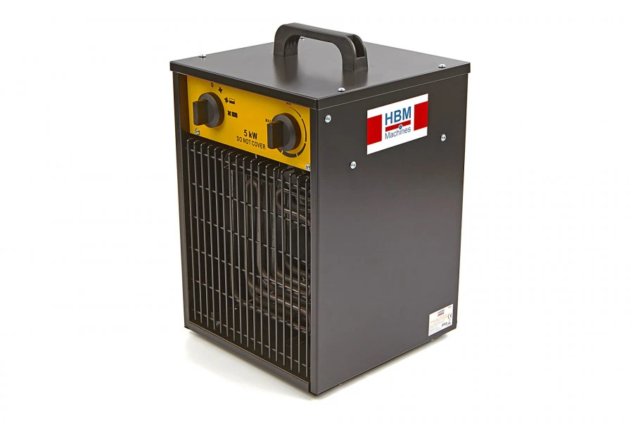 HBM 5000 Watt Professionele Elektrische Heater 1 HBM 5000 Watt Professionele Elektrische Heater