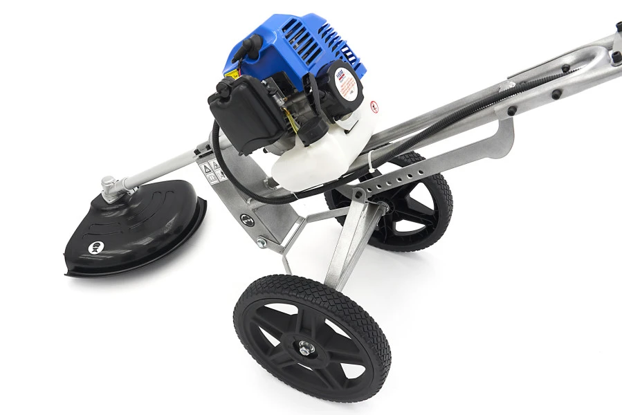 HBM Mobiele 52 Cc Grastrimmer / Kantenmaaier Met 2-Takt Benzinemotor En Wielen 10 HBM Mobiele 52 Cc Grastrimmer / Kantenmaaier Met 2-Takt Benzinemotor En Wielen - Afbeelding 10