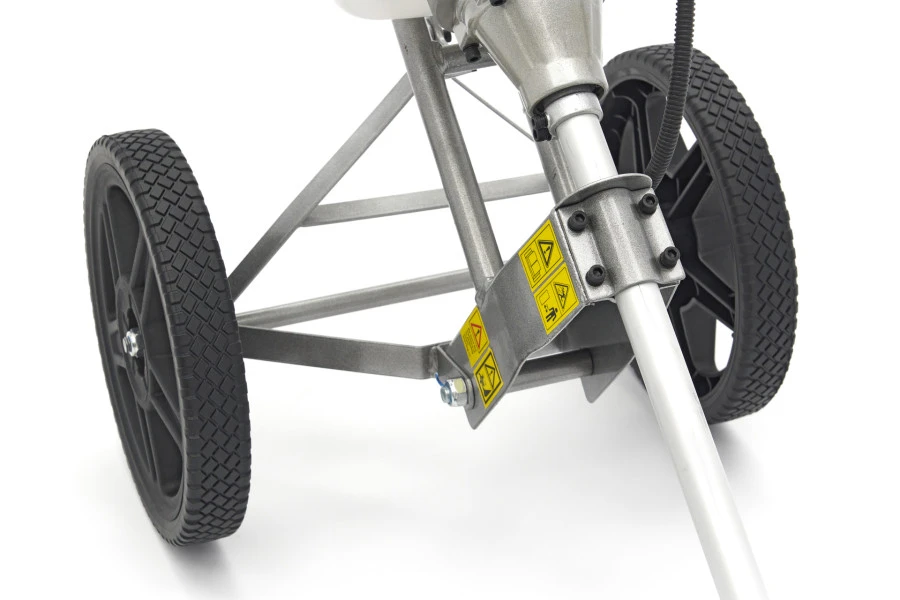 HBM Mobiele 52 Cc Grastrimmer / Kantenmaaier Met 2-Takt Benzinemotor En Wielen 12 HBM Mobiele 52 Cc Grastrimmer / Kantenmaaier Met 2-Takt Benzinemotor En Wielen - Afbeelding 12