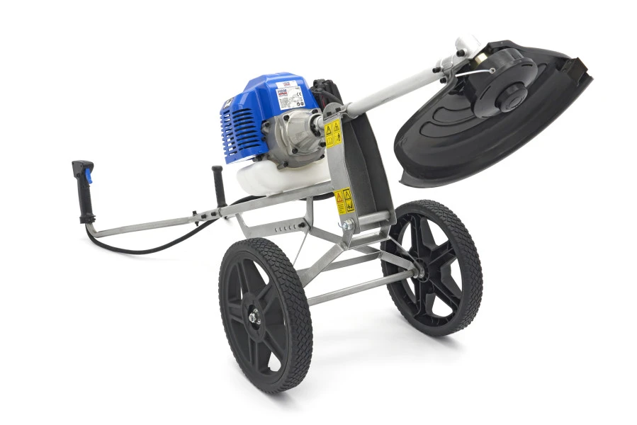 HBM Mobiele 52 Cc Grastrimmer / Kantenmaaier Met 2-Takt Benzinemotor En Wielen 9 HBM Mobiele 52 Cc Grastrimmer / Kantenmaaier Met 2-Takt Benzinemotor En Wielen - Afbeelding 9