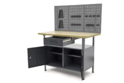 HBM Werkbank Met Deuren 120 X 60 X 145 Cm 13 HBM Werkbank Met Deuren 120 X 60 X 145 Cm -Goedkope Toolchemy Winkel hbm 132 130.jpg 1200x600 07aaeebc88