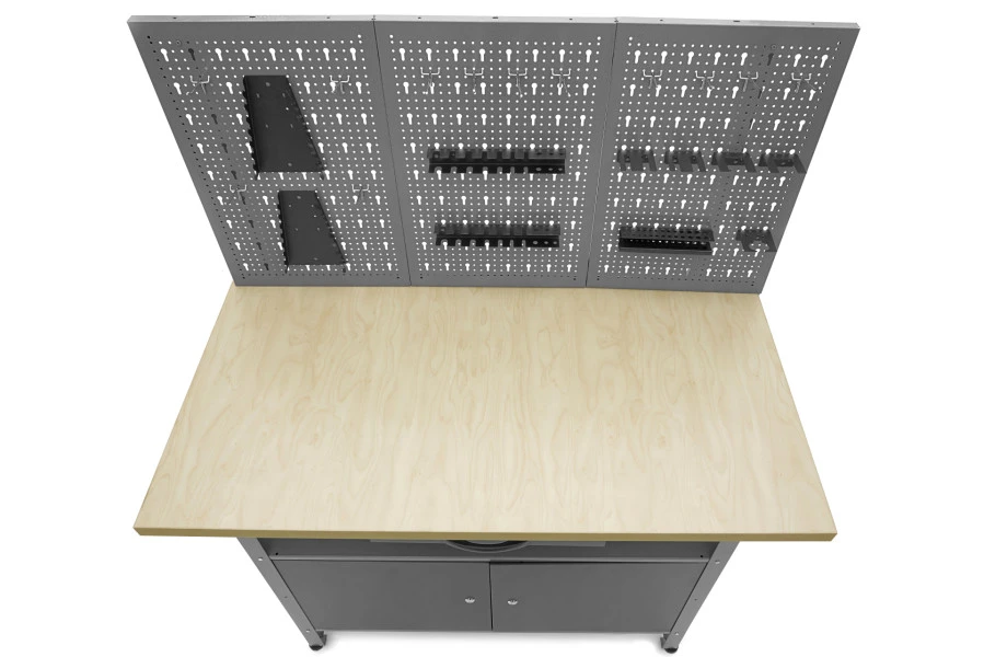 HBM Werkbank Met Deuren 120 X 60 X 145 Cm 7 HBM Werkbank Met Deuren 120 X 60 X 145 Cm - Afbeelding 7