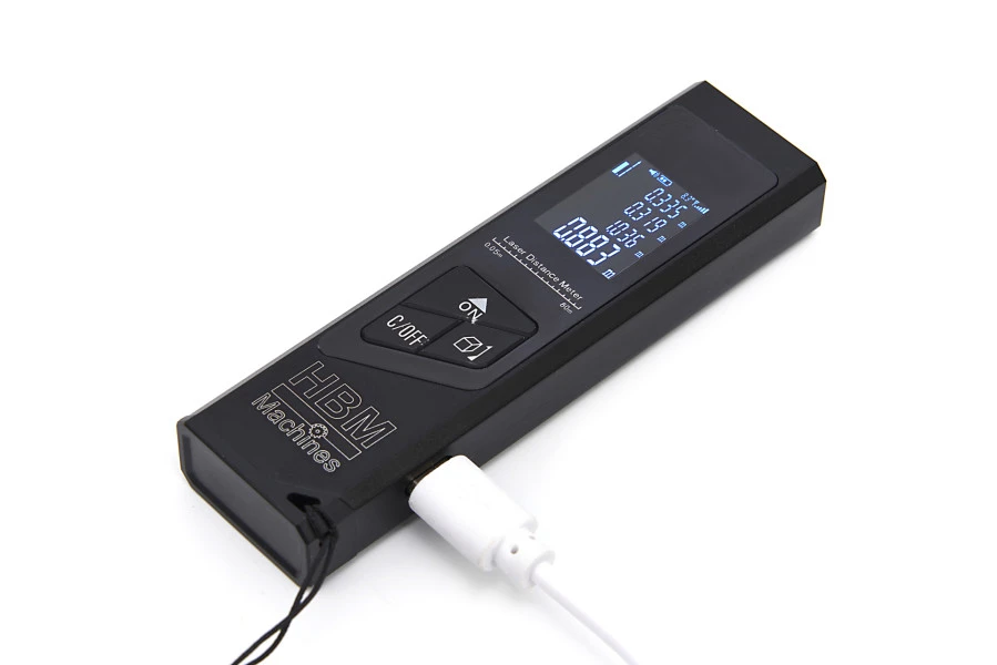 HBM 2 In 1 Professionele 40 Meter Laser Afstandsmeter Met Hoekmeet Functie 2 HBM 2 In 1 Professionele 40 Meter Laser Afstandsmeter Met Hoekmeet Functie - Afbeelding 2