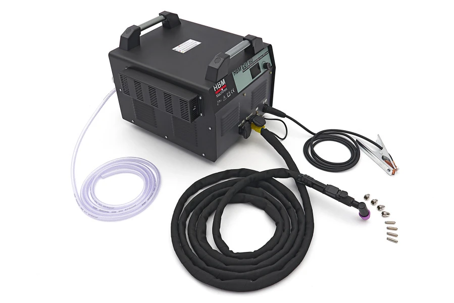 HBM CUT 60 Plasmasnijder Met Ingebouwde Compressor, Digitaal Display En IGBT Technologie 400 Volt 1 HBM CUT 60 Plasmasnijder Met Ingebouwde Compressor, Digitaal Display En IGBT Technologie 400 Volt