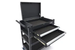 HBM 2 Laden Gereedschapswagen Met 2 Plateaus En Opbergvak - 91 Cm - Zwart -Goedkope Toolchemy Winkel hbm 181 98.jpg 1200x600 6b557ebc88