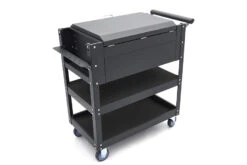 HBM 2 Laden Gereedschapswagen Met 2 Plateaus En Opbergvak - 91 Cm - Zwart -Goedkope Toolchemy Winkel hbm 188 82.jpg 1200x600 bc1d2ebc88