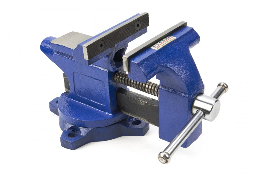 HBM 115 Mm. Bankschroef Met Pijpklem 1 HBM 115 Mm. Bankschroef Met Pijpklem