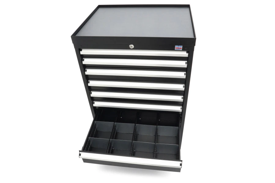 HBM 8 Laden Profi Gereedschapskast 72 X 58 X 100 Cm Zwart 10 HBM 8 Laden Profi Gereedschapskast 72 X 58 X 100 Cm Zwart - Afbeelding 10
