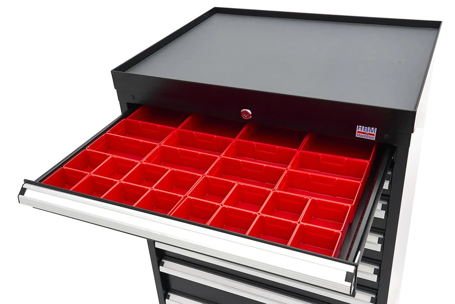 HBM 8 Laden Profi Gereedschapskast 72 X 58 X 100 Cm Zwart 15 HBM 8 Laden Profi Gereedschapskast 72 X 58 X 100 Cm Zwart - Afbeelding 15