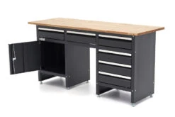 HBM 171 Cm Werkbank Met 6 Laden 1 Deur En Massief Houten Werkblad -Goedkope Toolchemy Winkel hbm 2101 8.jpg 1200x600 45acaebc88