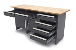 HBM 171 Cm Werkbank Met 6 Laden 2 Deuren En Massief Houten Werkblad -Goedkope Toolchemy Winkel hbm 2107 10.jpg 1200x600 d58c7ebc88