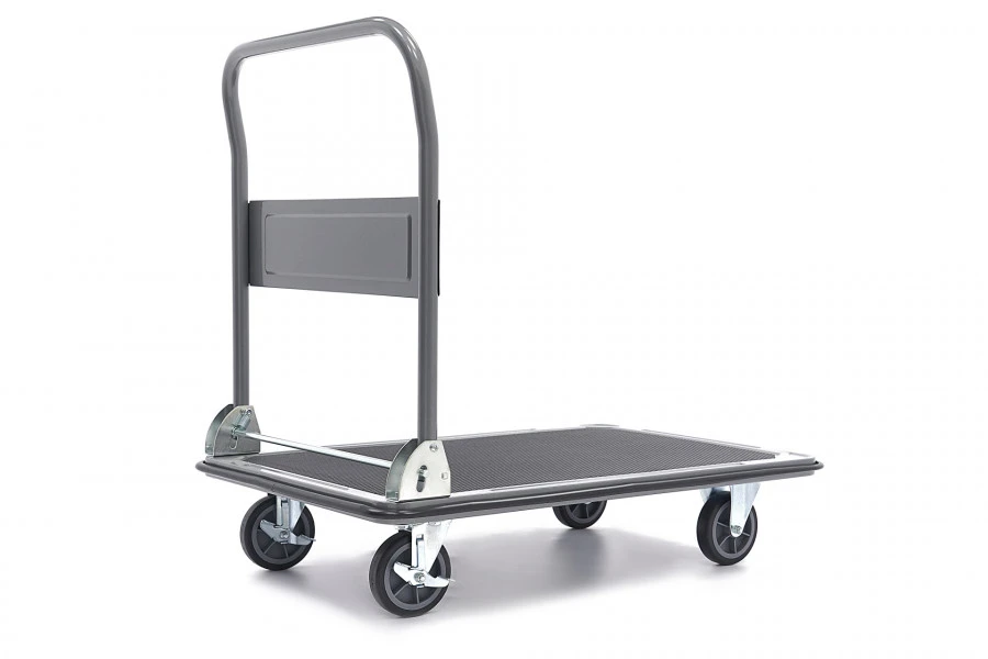 HBM 350 Kilo Opvouwbare Transportwagen, Transportkar Met Rem 3 HBM 350 Kilo Opvouwbare Transportwagen, Transportkar Met Rem - Afbeelding 3