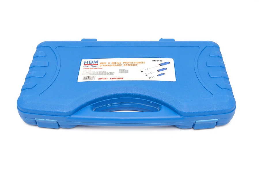 HBM 3 Delige Professionele Uitschuifbare Ratelset 11 HBM 3 Delige Professionele Uitschuifbare Ratelset - Afbeelding 11