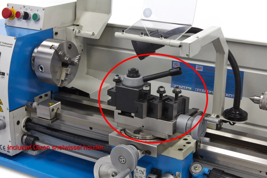 HBM 290 X 750 Professionele Variabele Metaaldraaibank Compleet 7 HBM 290 X 750 Professionele Variabele Metaaldraaibank Compleet - Afbeelding 7