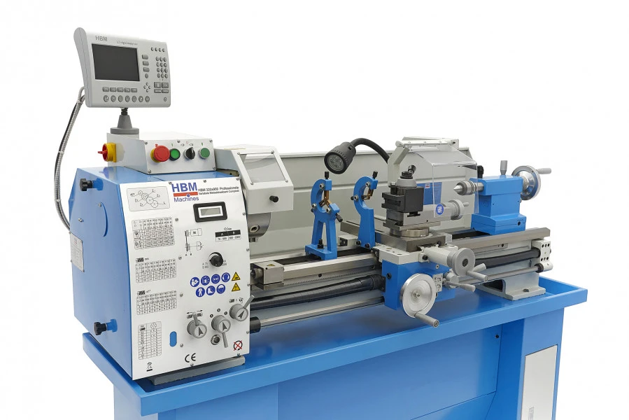 HBM 320 X 900 DRO Professionele Variabele Metaaldraaibank Compleet Met LCD Display 2 HBM 320 X 900 DRO Professionele Variabele Metaaldraaibank Compleet Met LCD Display - Afbeelding 2