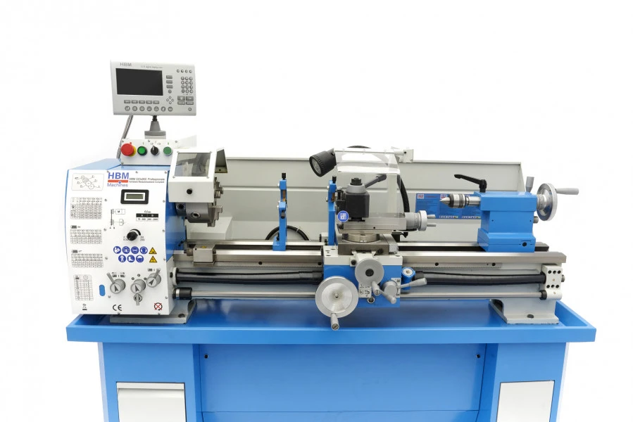 HBM 320 X 900 DRO Professionele Variabele Metaaldraaibank Compleet Met LCD Display 3 HBM 320 X 900 DRO Professionele Variabele Metaaldraaibank Compleet Met LCD Display - Afbeelding 3