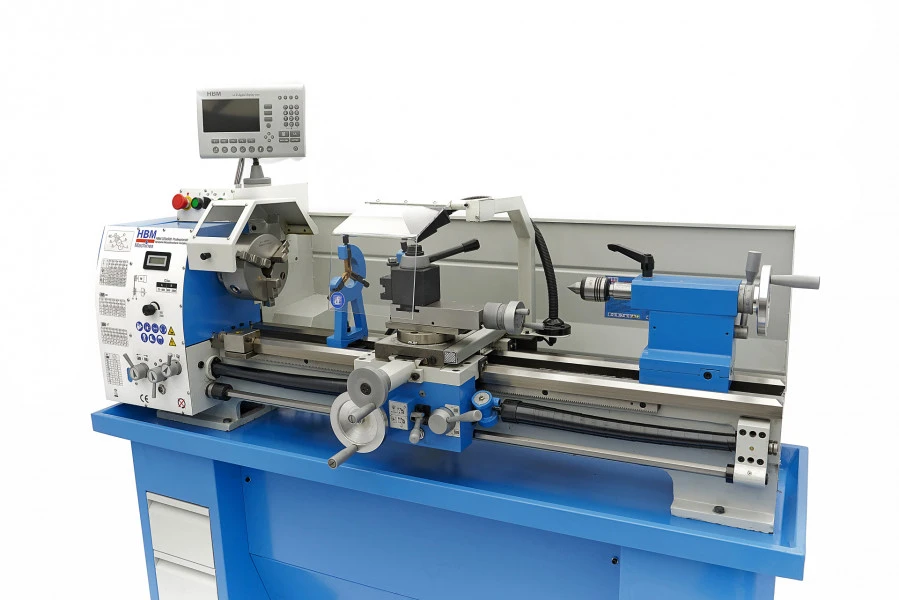 HBM 320 X 900 DRO Professionele Variabele Metaaldraaibank Compleet Met LCD Display 4 HBM 320 X 900 DRO Professionele Variabele Metaaldraaibank Compleet Met LCD Display - Afbeelding 4