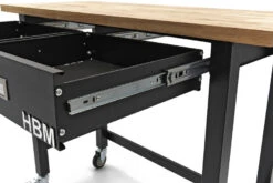 HBM Werkbank Met Massief Houten Blad, 2 Laden, Verrijdbaar, 122 Cm -Goedkope Toolchemy Winkel hbm 3073 8.jpg 1200x600 b7e09ebc88