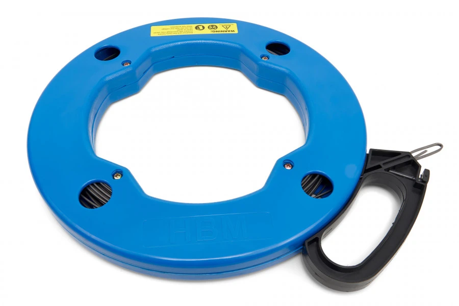 HBM 30 Meter Trekveer / Kabeltrekker Staal In Haspel Met Vergrendeling 3 HBM 30 Meter Trekveer / Kabeltrekker Staal In Haspel Met Vergrendeling - Afbeelding 3